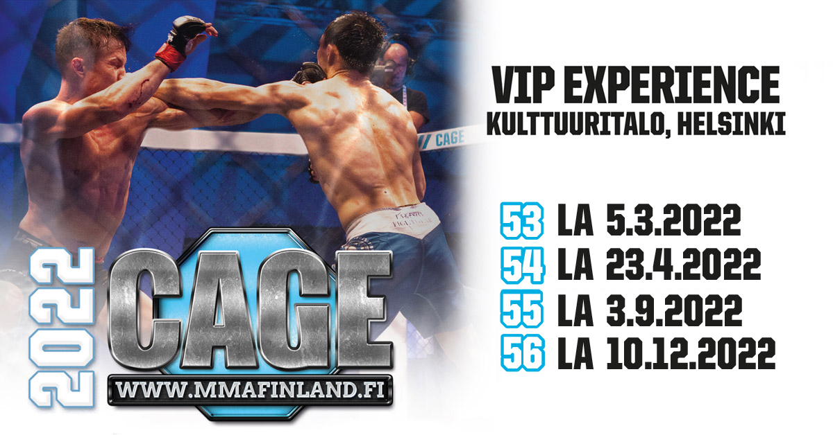 Cage-vapaaottelutapahtumat 2022
